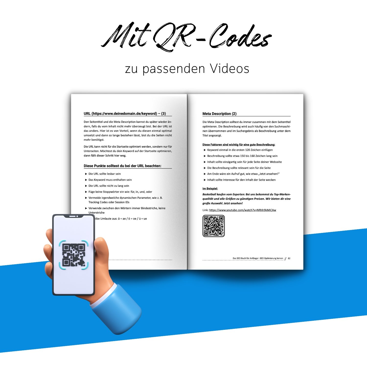 QR Codes im SEO Buch